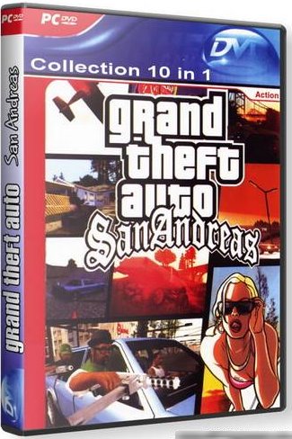 GTA / Grand Theft Auto: San Andreas - Collection 10 in 1 (2010) PC | RePack от KOPER